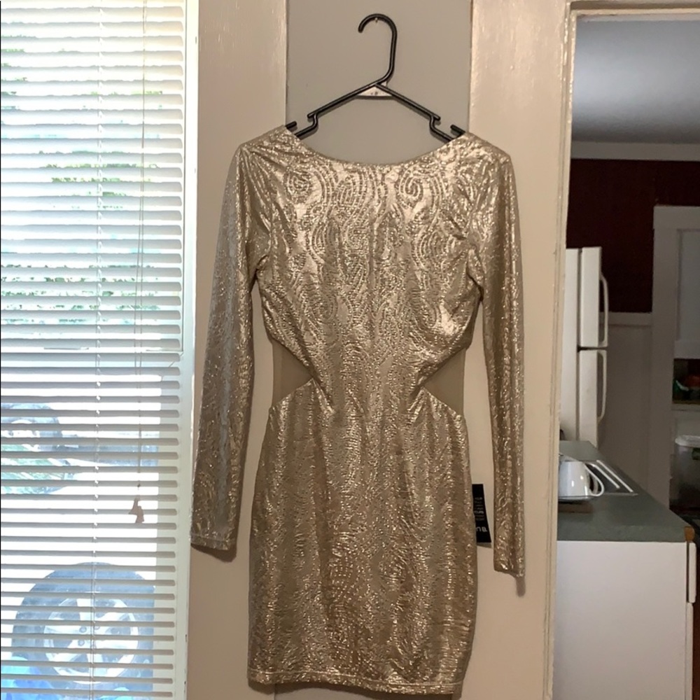 Gold dress NWT